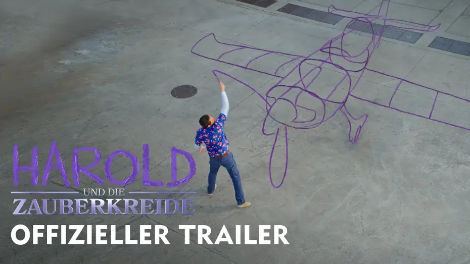 Wideo do filmu Harold i magiczna kredka — Offizieller Trailer #1