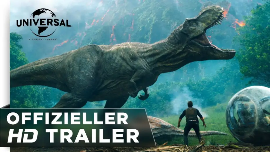 Wideo do filmu Jurassic World: Upadłe Królestwo — Jurassic World: Das gefallene Königreich - Trailer 1 - Deutsch HD