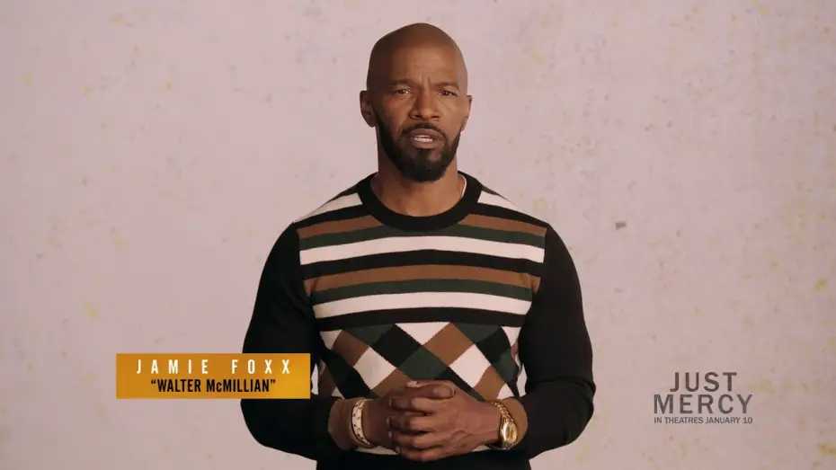 Wideo do filmu Tylko Sprawiedliwość — JUST MERCY - Jamie Foxx x Innocence Canada