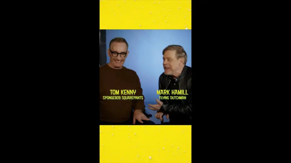 Wideo do filmu SpongeBob: Klątwa pirata — Mark Hamill and Tom Kenny