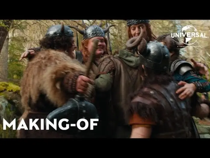 Wideo do filmu Jak wytresować smoka — Featurette "Les Vikings de Beurk" VOST