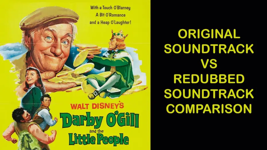Wideo do filmu Darby O'Gill i krasnoludki — DARBY O'GILL AND THE LITTLE PEOPLE (1959) Dubbing Comparison