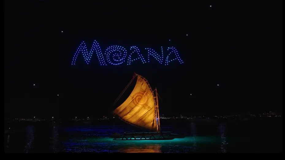 Wideo do filmu Moana — Drone Show