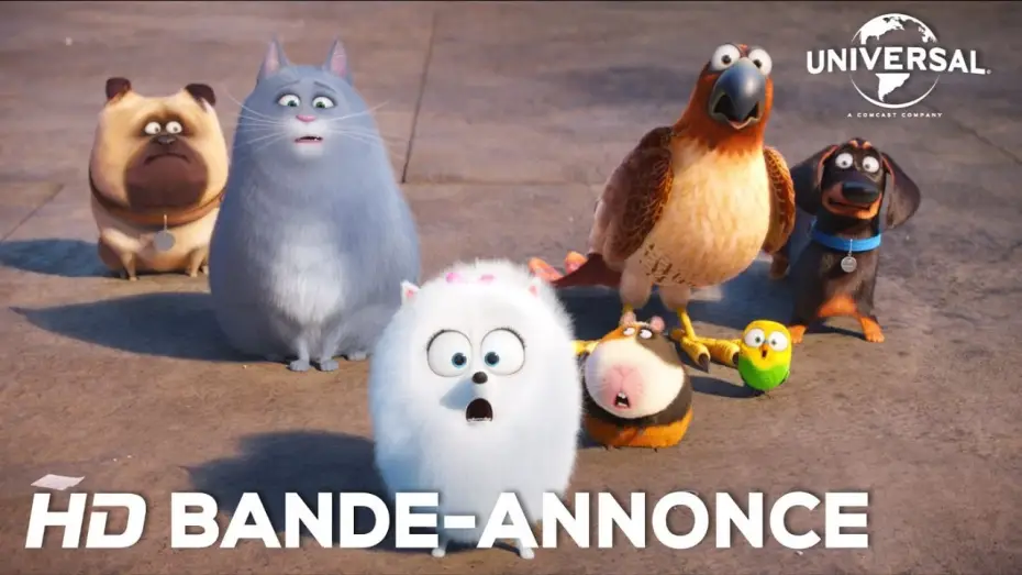 Wideo do filmu Sekretne życie zwierzaków domowych — Comme Des Bêtes / Bande-annonce officielle 2 VF [Au cinéma le 27 juillet 2016]