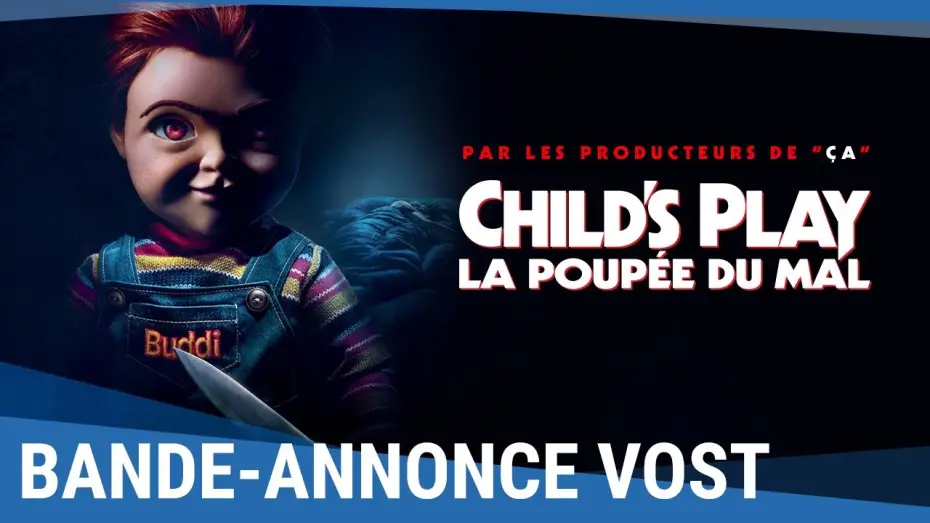 Wideo do filmu Laleczka — CHILD'S PLAY : LA POUPÉE DU MAL - Bande Annonce VOST