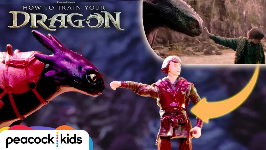 Wideo do filmu Jak wytresować smoka — How To Train Your Dragon Trailer... But with TOYS!
