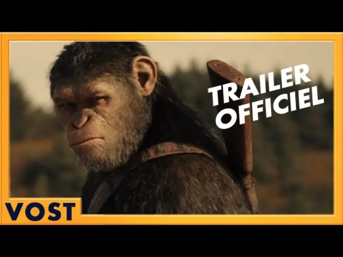 Wideo do filmu Wojna o Planetę Małp — Bande annonce VOST