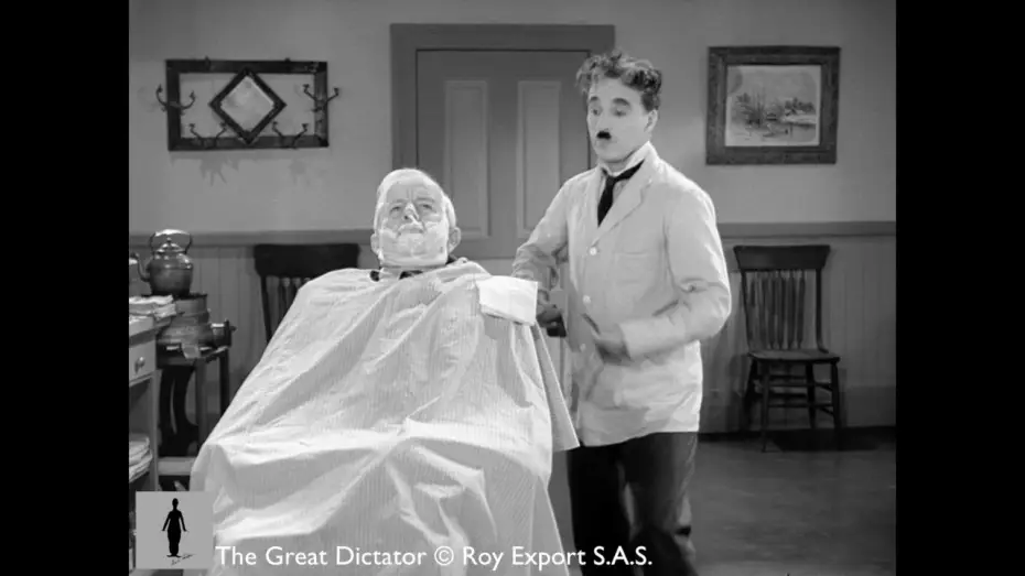 Wideo do filmu Dyktator — Charlie Chaplin - The Great Dictator - Barber Shop Scene (Brahms’ Hungarian Dance No. 5)