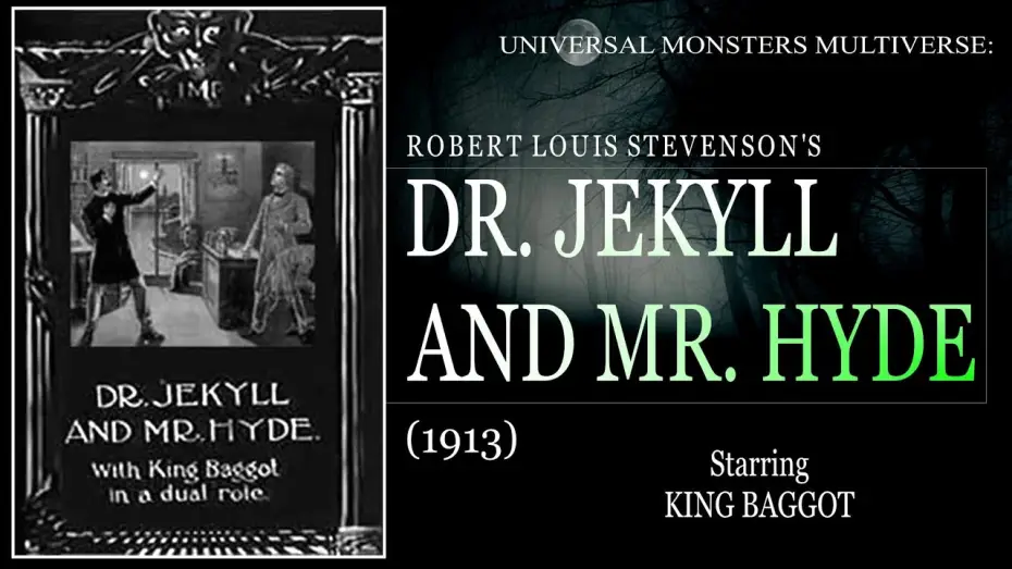 Wideo do filmu Dr. Jekyll and Mr. Hyde — Dr. Jekyll and Mr. Hyde (1913) King Baggot, Jane Gail,silent FULL FILM | Universal Monsters universe