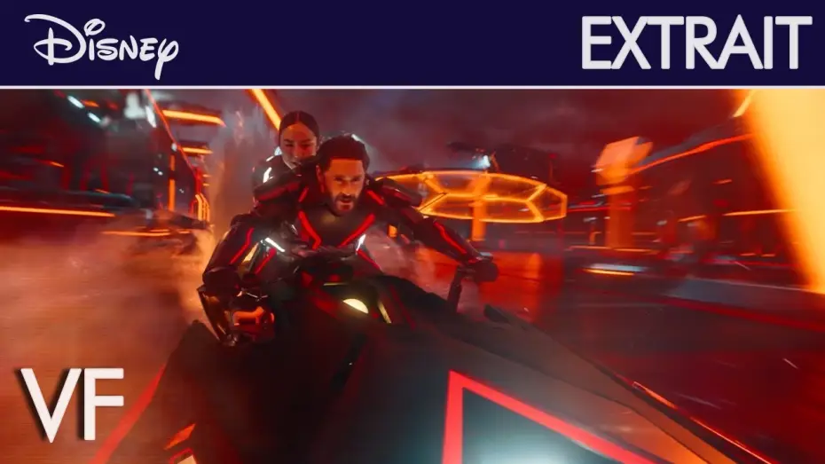 Wideo do filmu TRON: Ares — Tron : Ares - Extrait : Course poursuite (VF) | Disney