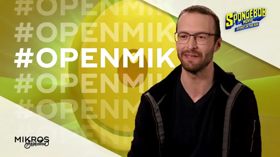 Wideo do filmu SpongeBob Film: Na ratunek — [#OpenMik] Jacques Daigle, Animation supervisor on #SpongeBobMovie