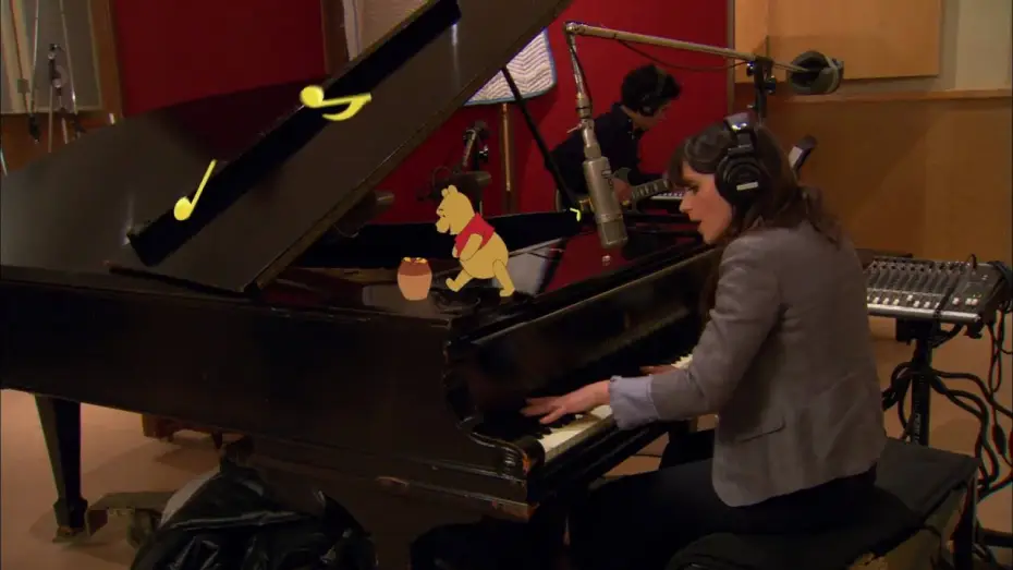 Wideo do filmu Kubuś i przyjaciele — Winnie the Pooh, la colonna sonora eseguita da Zooey Deschanel