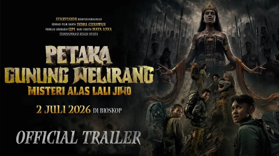 Wideo do filmu Petaka Gunung Welirang — 𝐏𝐞𝐭𝐚𝐤𝐚 𝐆𝐮𝐧𝐮𝐧𝐠 𝐖𝐞𝐥𝐢𝐫𝐚𝐧𝐠 - 𝙊𝙛𝙛𝙞𝙘𝙞𝙖𝙡 𝙏𝙧𝙖𝙞𝙡𝙚𝙧