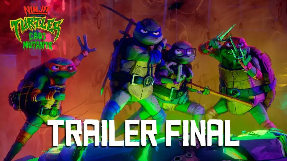 Wideo do filmu Wojownicze żółwie ninja: Zmutowany chaos — Tráiler Final