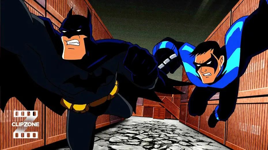 Wideo do filmu Batman w cieniu Czerwonego Kaptura — Batman & Nightwing Go Against Amazo
