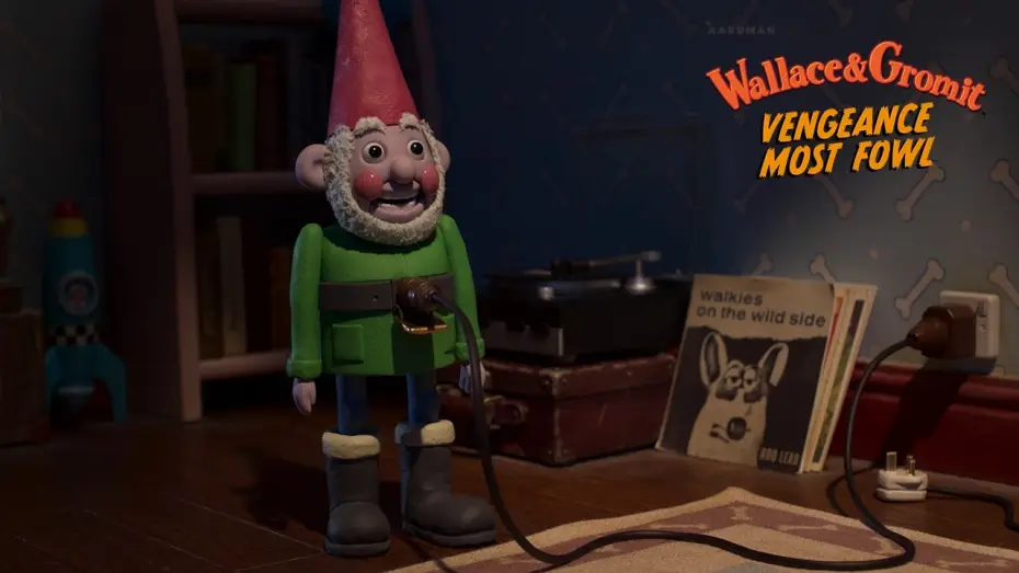 Wideo do filmu Wallace i Gromit: Zemsta pingwina — Norbot Recharge Time!