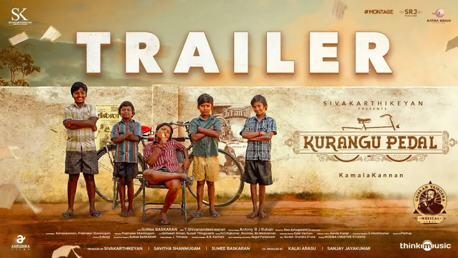 Wideo do filmu குரங்கு பெடல் — Kurangu Pedal - Official Trailer | Sivakarthikeyan | Kamalakannan | Ghibran Vaibodha |SK Productions