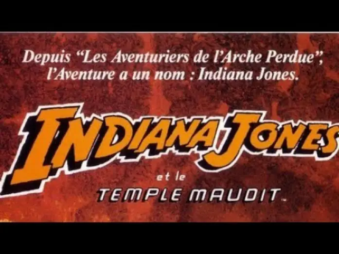 Wideo do filmu Indiana Jones i Świątynia Zagłady — Indiana Jones et le Temple maudit (1984) Bande annonce VF