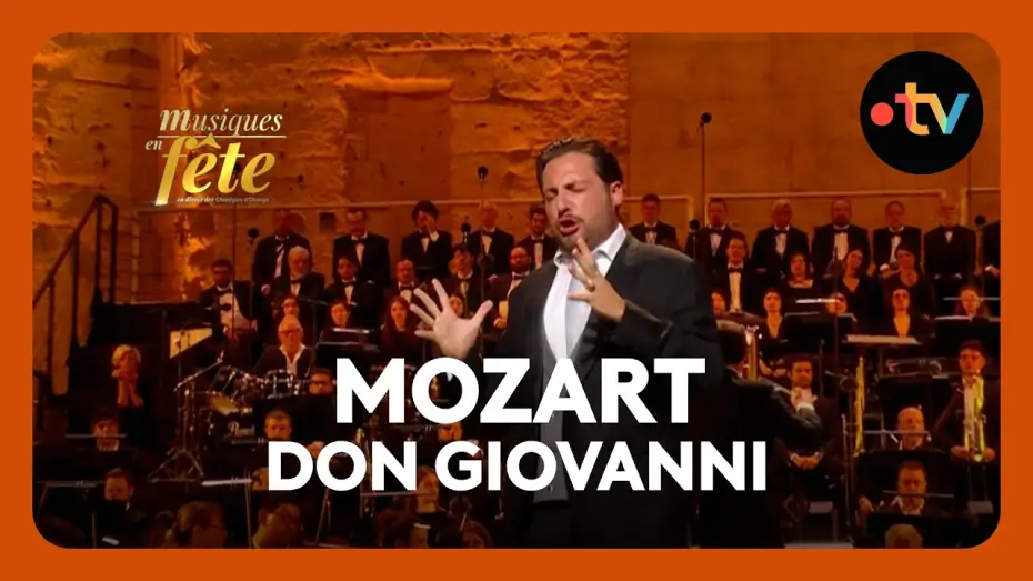 Wideo do filmu Musiques en fête des Chorégies d'Orange — Mozart - Don Giovanni, "Finch'ahn dal vino" avec Florian Sempey