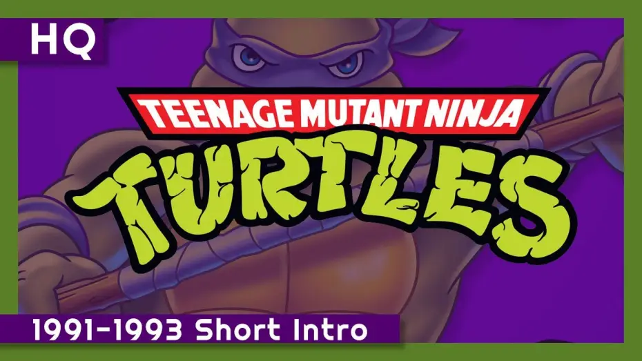 Видео к сериалу Wojownicze Żółwie Ninja — Teenage Mutant Ninja Turtles (Classic Series) (1991-1993) Short Intro