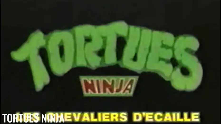 Видео к сериалу Wojownicze Żółwie Ninja — Tortue Ninja - Générique