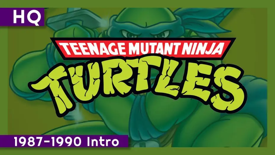 Видео к сериалу Wojownicze Żółwie Ninja — Teenage Mutant Ninja Turtles (Classic Series) (1987-1990) Intro