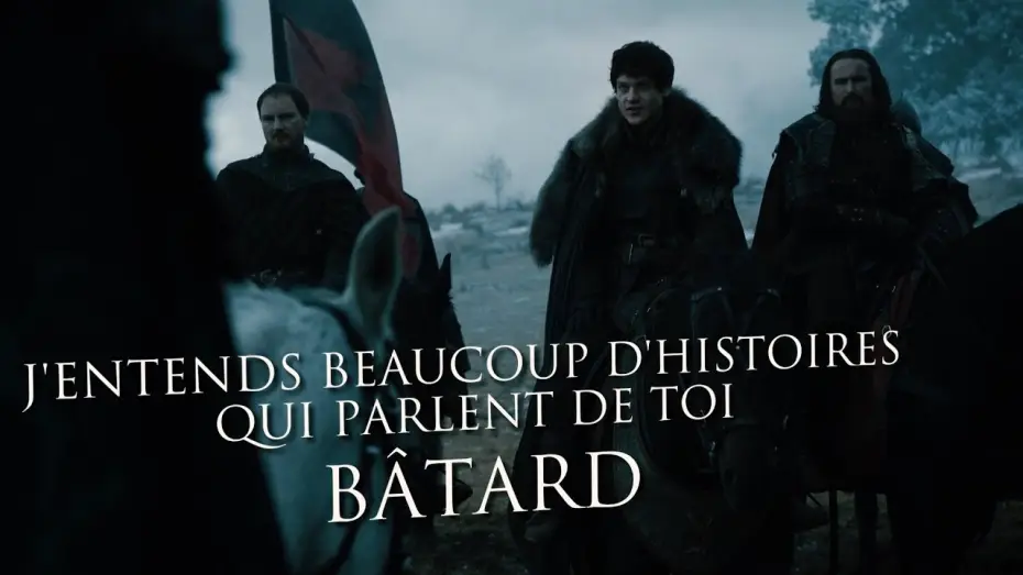 Видео к сериалу Gra o tron — L'INOUBLIABLE BATAILLE DES BÂTARDS - GAME OF THRONES