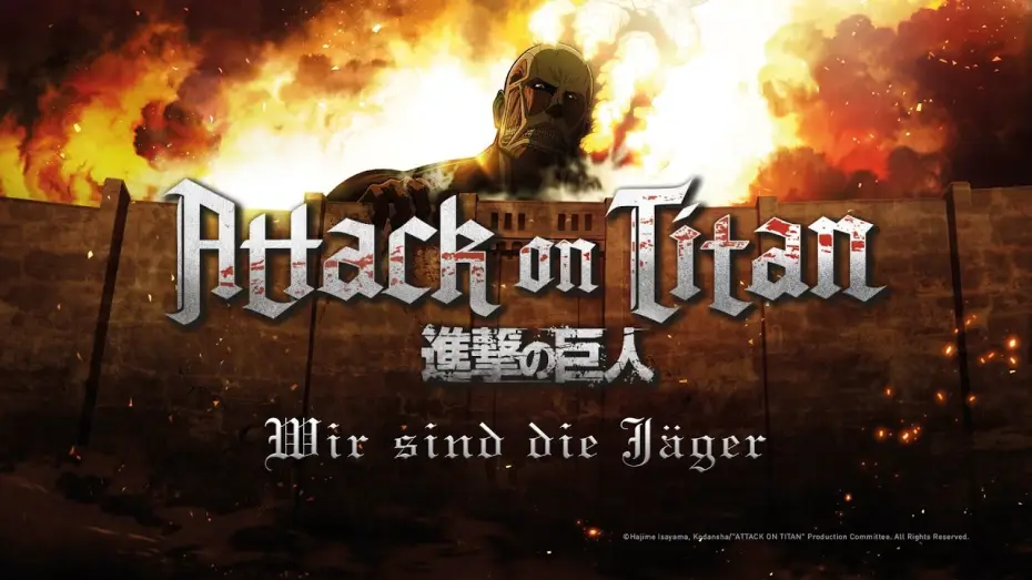 Видео к сериалу Atak Tytanów — Attack on Titan – 1. Staffel (Anime-Trailer Deutsch)