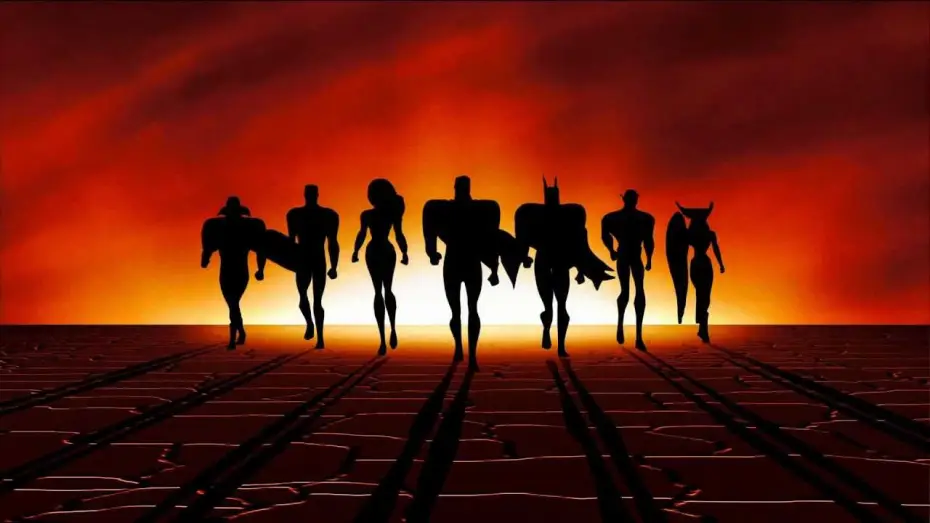 Видео к сериалу Liga sprawiedliwych — Justice League Intro (Blu-ray 1080p HD)