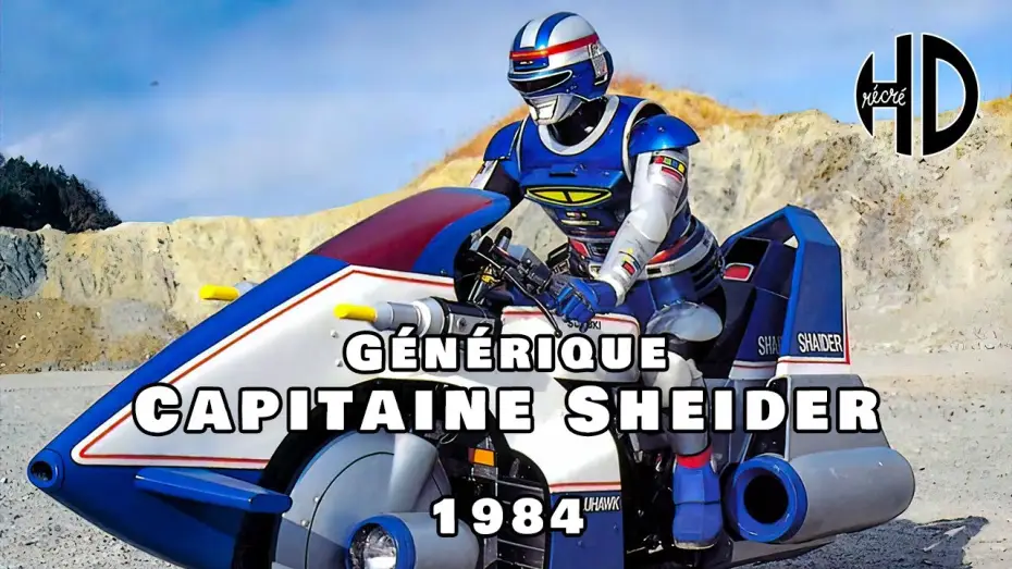 Wideo do serialu Kosmiczny Szeryf Shaider — Générique de Capitaine Sheider (Shaider) (宇宙刑事シャイダー) (Version Longue) - 1984 - HD