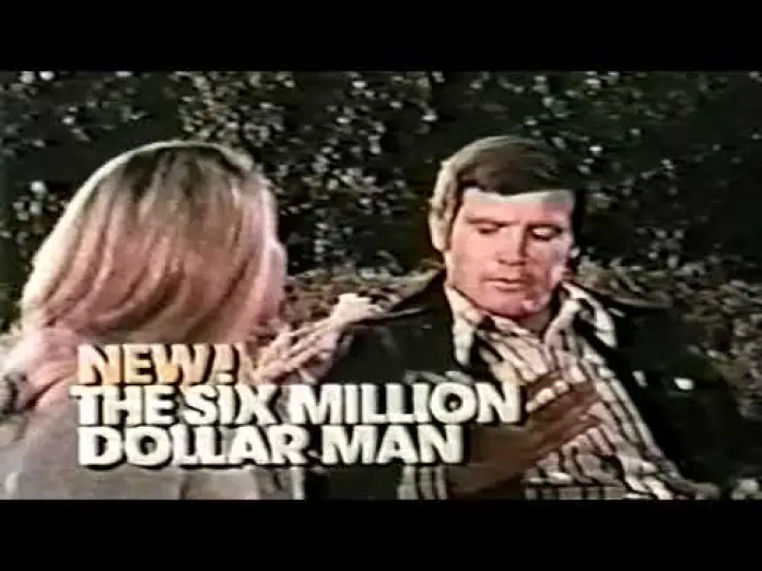 Wideo do serialu The Six Million Dollar Man — CYBORG SIX MILLION DOLLAR MAN ADVANCE ABC PROMO