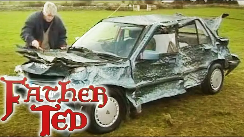 Wideo do serialu Ojciec Ted — Ted Fixes A Dent In His Car - Father Ted