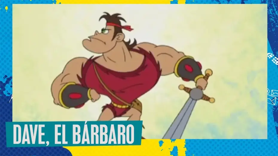 Wideo do serialu Dave the Barbarian — Dave El Bárbaro | Intro - 1ª Temporada | Disney Channel España (HD)