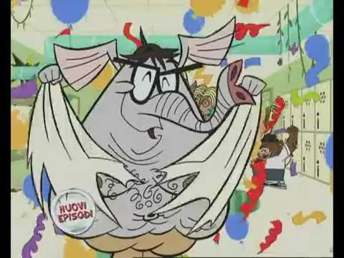 Видео к сериалу Mój partner z sali gimnastycznej jest małpą — Promo quella scimmia del mio amico cartoon network 2008