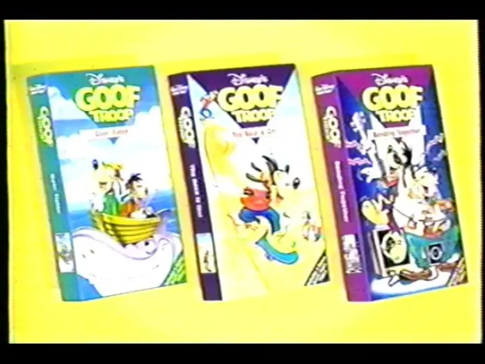 Видео к сериалу Goofy i inni — Goof Troop Home Videos (1993) Promo (VHS Capture)
