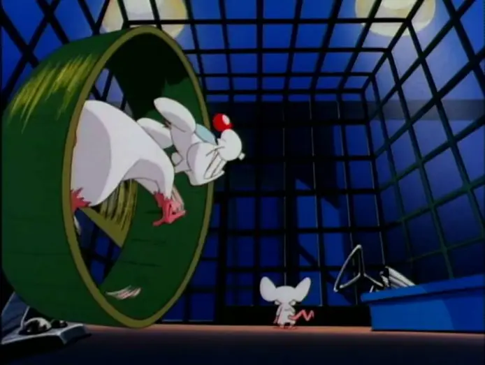 Видео к сериалу Pinky i Mózg — Pinky and The Brain Intro
