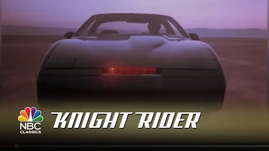 Видео к сериалу Nieustraszony — Knight Rider - Original Show Intro | NBC Classics