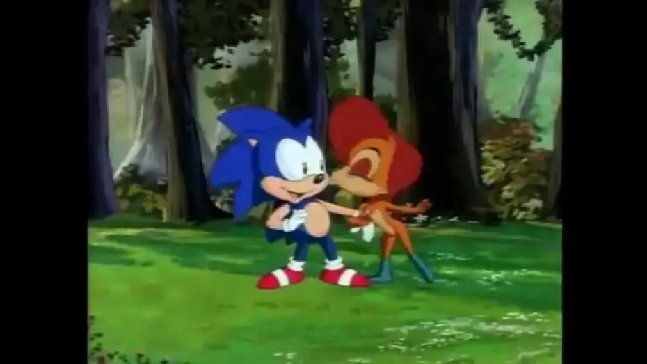 Wideo do serialu Sonic jeż — Sonic the Hedgehog: The Animated Series Theme Song (HQ)