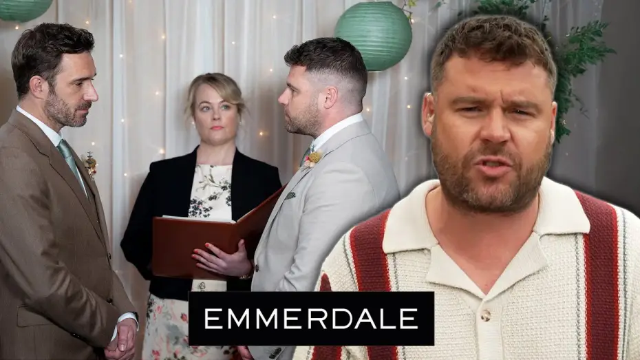 Видео к сериалу Emmerdale — Danny Miller Spills the Beans on Aaron Dingle’s Big Day!