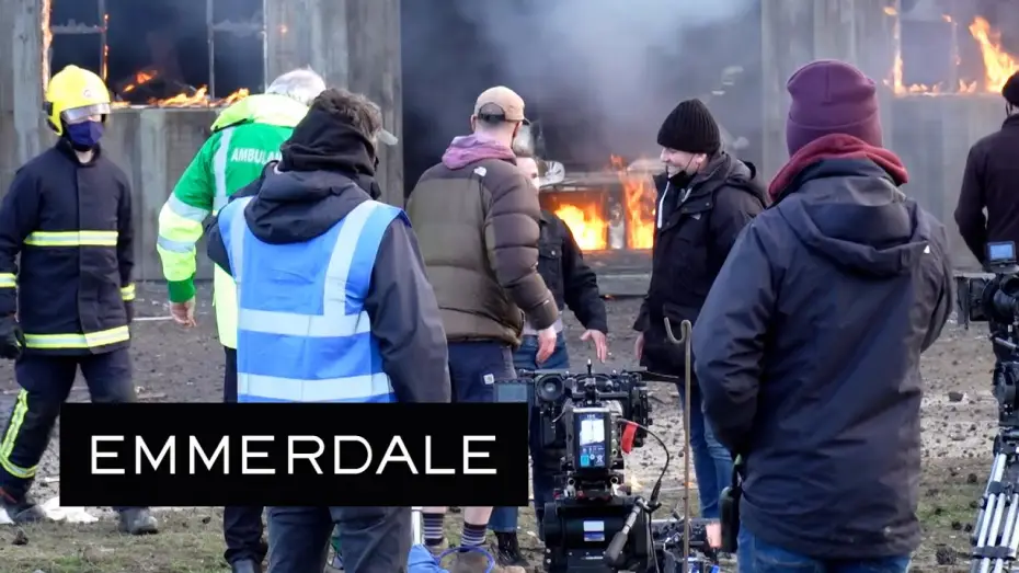 Видео к сериалу Emmerdale — Emmerdale - Behind the Scenes of the Barn Explosion