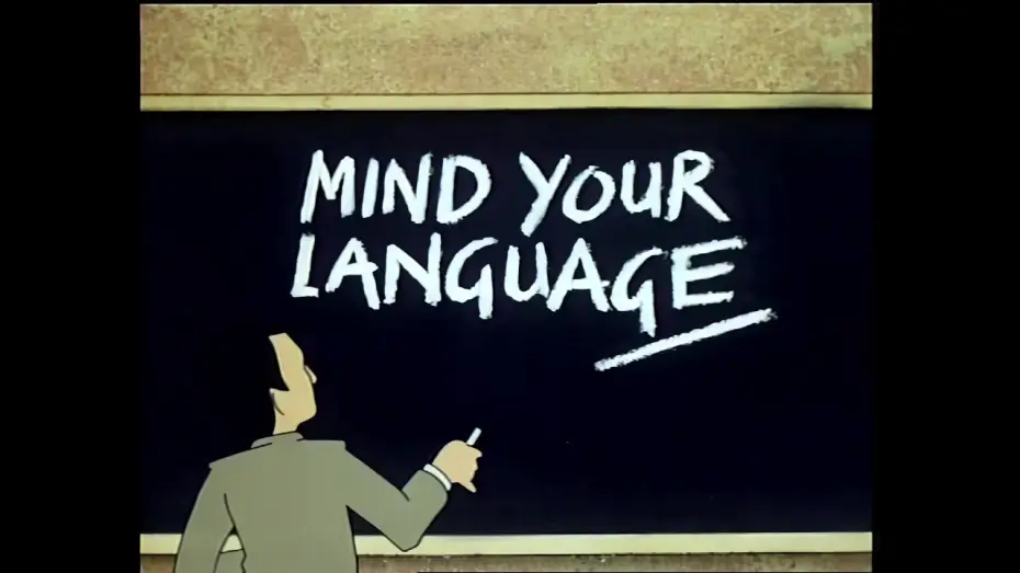 Wideo do serialu Uważaj na język — Mind Your Language - (1977-1979) - Opening credits 4K