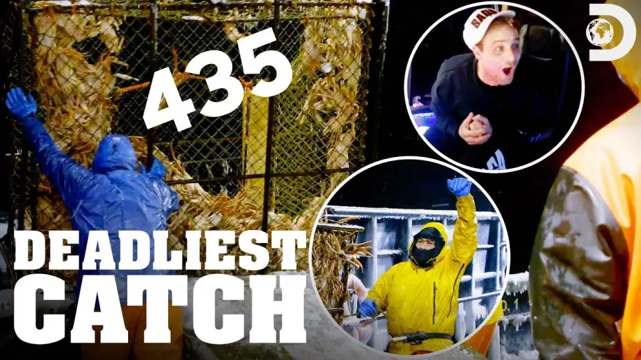 Видео к сериалу Najniebezpieczniejszy zawód świata — The Saga Finds 435 Crabs in ONE Pot | Deadliest Catch