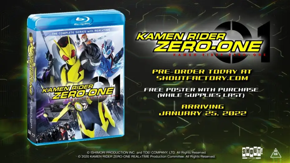 Wideo do serialu 仮面ライダー — Complete Series with REAL×TIME BD Official Trailer