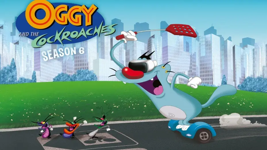 Wideo do serialu Oggy i karaluchy — Oggy and the Cockroaches - Opening Credits - Season 6 (HD)