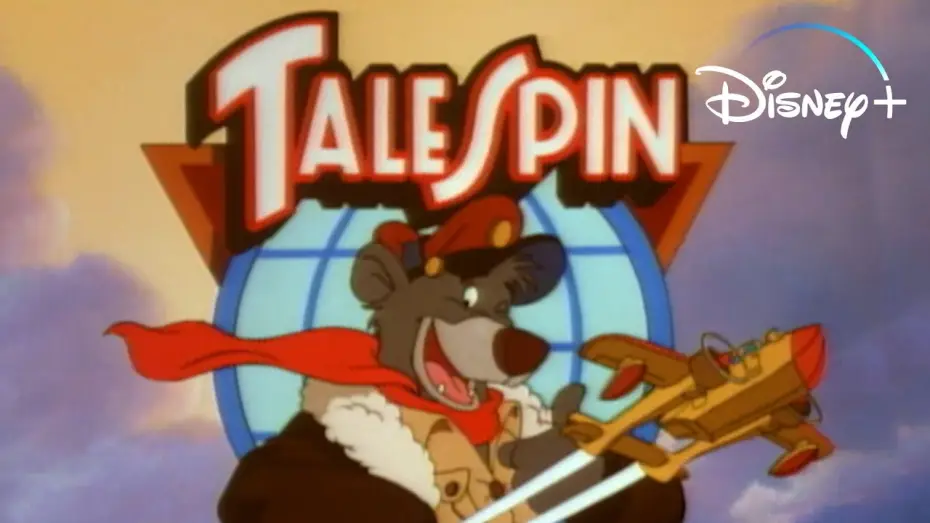 Видео к сериалу Super Baloo — TaleSpin - Theme Song | Disney+ Throwbacks | Disney+