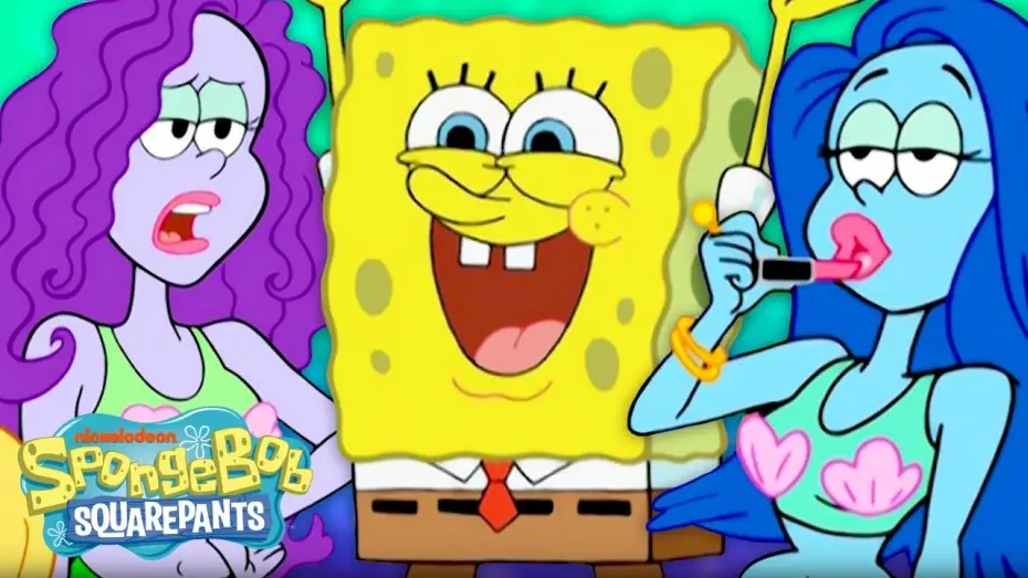 Wideo do serialu SpongeBob Kanciastoporty — SpongeBob Needs The Mermaids' Help