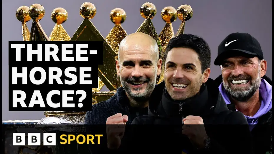 Видео к сериалу Match of the Day 2 — Premier League title race - Is it between Arsenal, Liverpool and Man City? | Match of the Day 2
