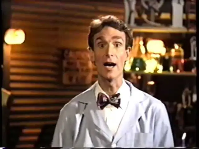 Wideo do serialu Bill Nye the Science Guy — Disney Presents Bill Nye the Science Guy (1993) Promo (VHS Capture)