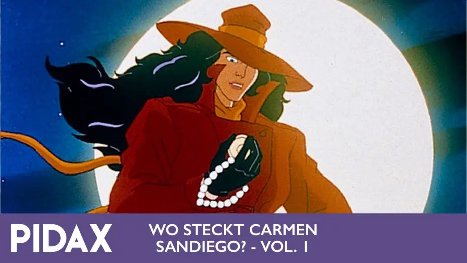Wideo do serialu Gdzie na świecie jest Carmen Sandiego? — Pidax - Wo steckt Carmen Sandiego?, Vol. 1 (1994, Zeichentrickserie)