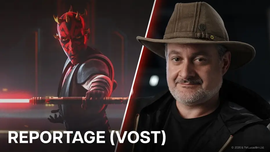 Видео к сериалу Gwiezdne wojny. Wojny klonów — Star Wars : The Clone Wars / Rebels - Reportage - Dark Maul expliqué par Dave Filoni | Star Wars